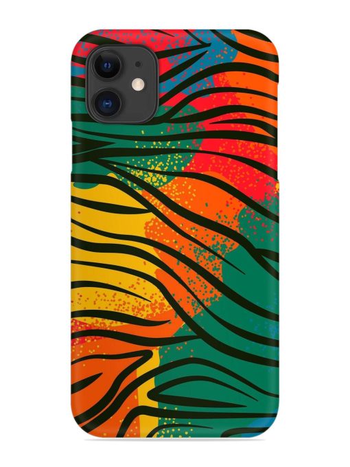 Bright Colorful Snap Case for Apple Iphone 12 Zapvi