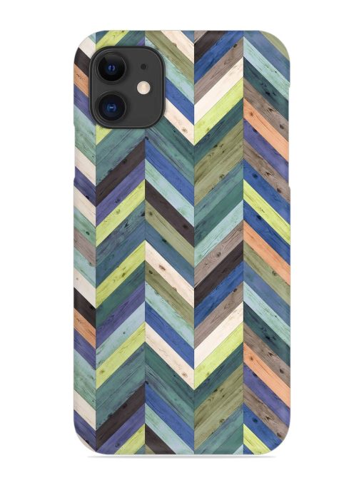 Chevron Random Color Snap Case for Apple Iphone 12 Zapvi