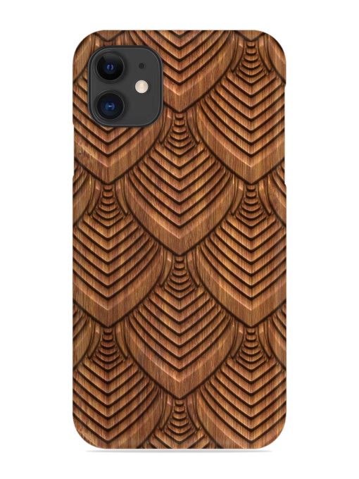 Carved Pattern On Snap Case for Apple Iphone 12 Zapvi