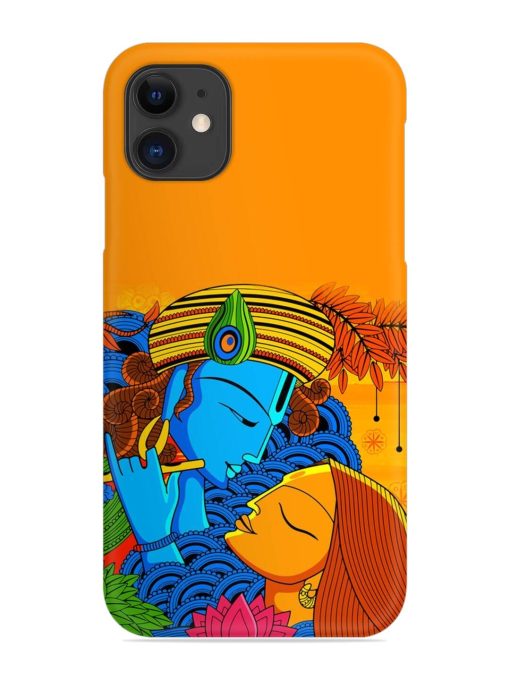 Illustration Hindu Goddess Snap Case for Apple Iphone 12 Zapvi