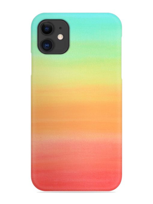 Background Sky Watercolor Snap Case for Apple Iphone 12 Zapvi