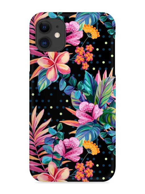 Seamless Floral Pattern Snap Case for Apple Iphone 12