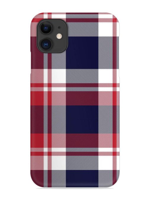 Classic Plaid Tartan Snap Case for Apple Iphone 12 Zapvi