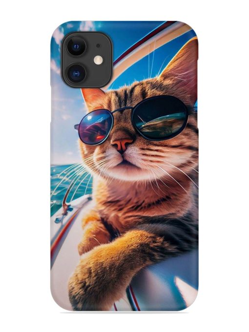 Cat In Style Snap Case for Apple Iphone 12 Zapvi