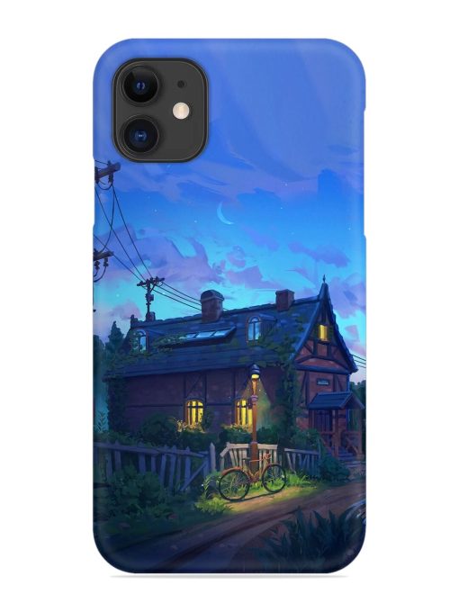 Beautiful Village House Snap Case for Apple Iphone 12 Zapvi