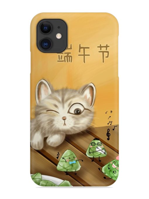 Cat Scorpion Dancing Snap Case for Apple Iphone 12 Zapvi