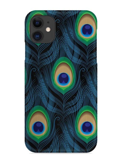 Seamless Pattern Peacock Snap Case for Apple Iphone 12 Mini Zapvi