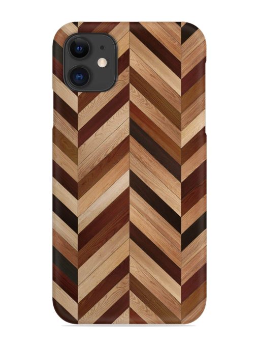 Seamless Wood Parquet Snap Case for Apple Iphone 12 Mini