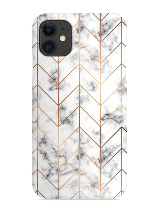 Vector Marble Texture Snap Case for Apple Iphone 12 Mini Zapvi