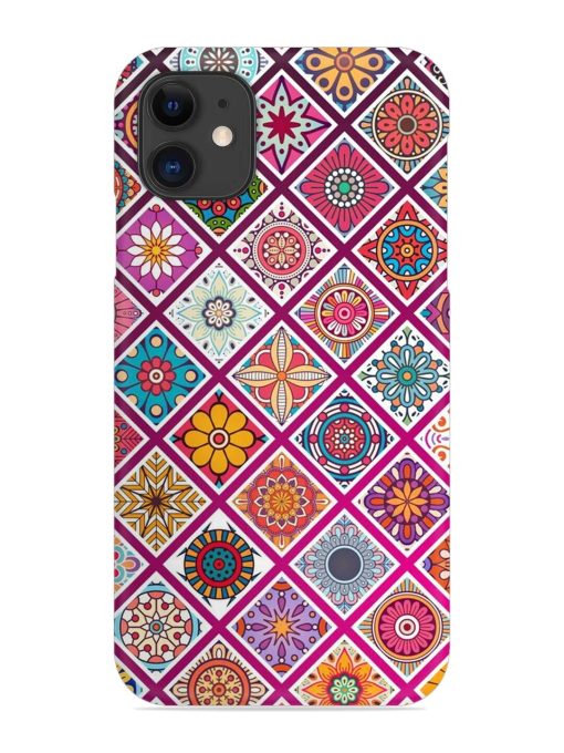 Seamless Tile Pattern Snap Case for Apple Iphone 12 Mini