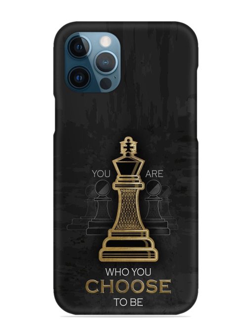 You Are Who Choose To Be Snap Case for Apple Iphone 12 Pro Zapvi