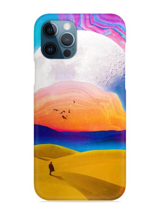 Sandy Desert Snap Case for Apple Iphone 12 Pro Zapvi