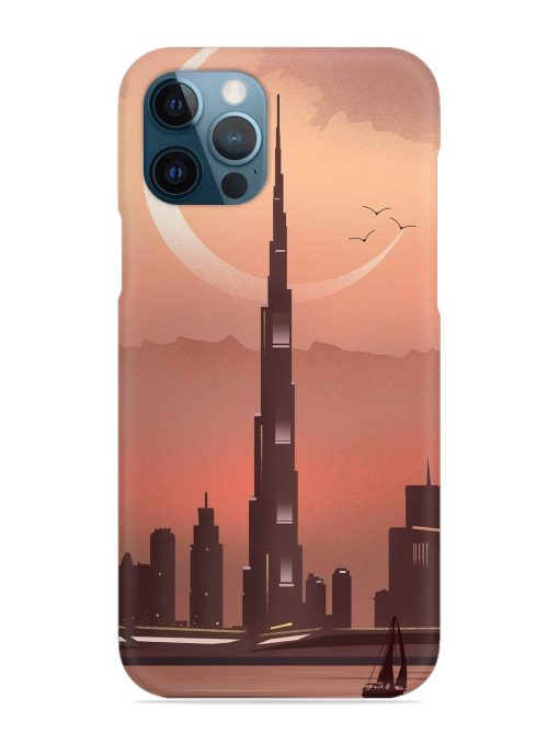 Landmark Burj Khalifa Snap Case for Apple Iphone 12 Pro Zapvi