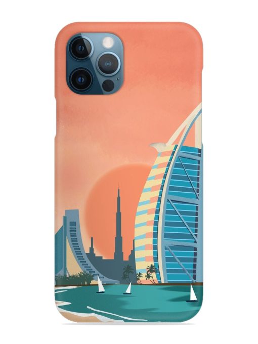 Dubai Architectural Scenery Snap Case for Apple Iphone 12 Pro Zapvi