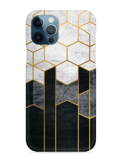 Cube Marble Art Snap Case for Apple Iphone 12 Pro Zapvi