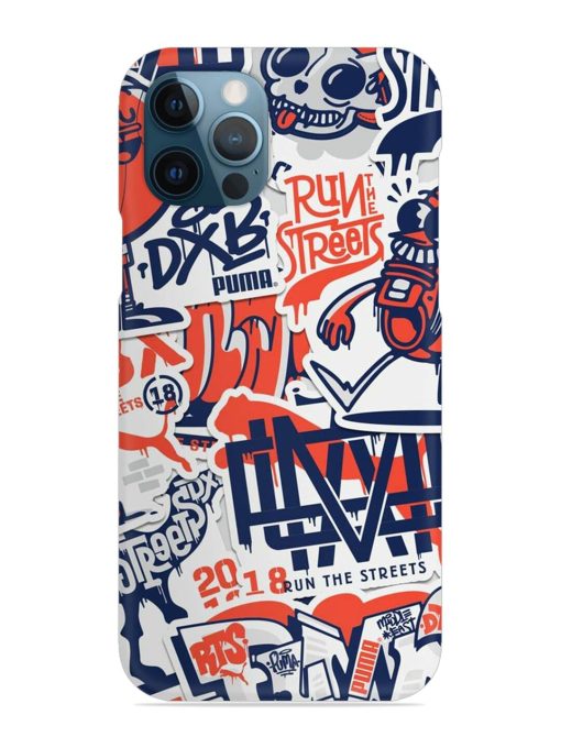 Run The Street Snap Case for Apple Iphone 12 Pro Zapvi