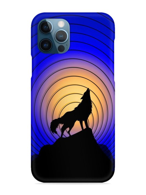 Fox Roaring Design Snap Case for Apple Iphone 12 Pro Zapvi