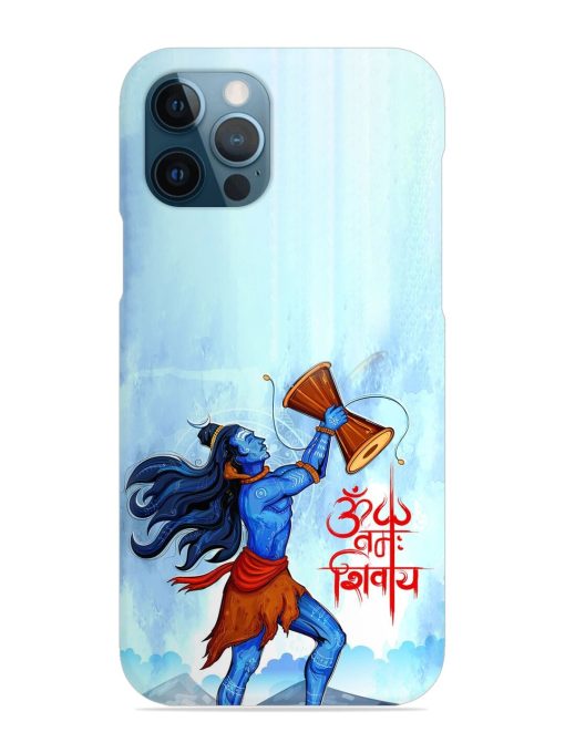 Illustration Lord Shiva Snap Case for Apple Iphone 12 Pro Zapvi