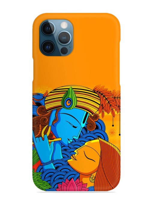 Illustration Hindu Goddess Snap Case for Apple Iphone 12 Pro Zapvi