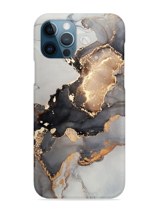 Luxury Abstract Fluid Snap Case for Apple Iphone 12 Pro