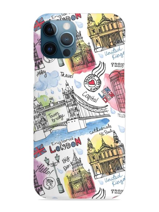 Vector London Landmark Snap Case for Apple Iphone 12 Pro