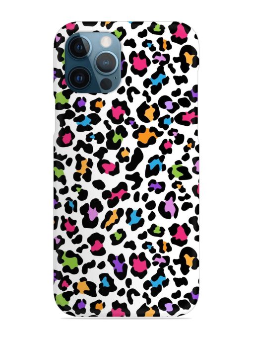 Seamless Leopard Pattern Snap Case for Apple Iphone 12 Pro Zapvi