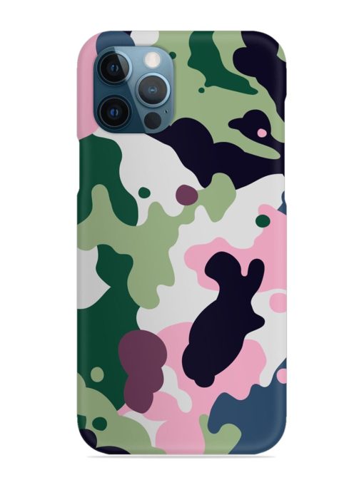 Seamless Funky Camouflage Snap Case for Apple Iphone 12 Pro Zapvi