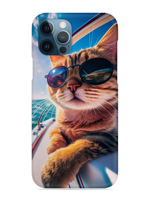 Cat In Style Snap Case for Apple Iphone 12 Pro Zapvi