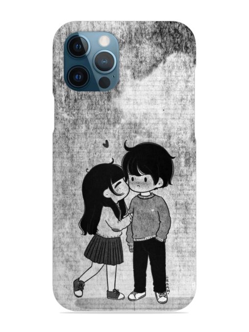 Couple Love Highlights Snap Case for Apple Iphone 12 Pro Zapvi