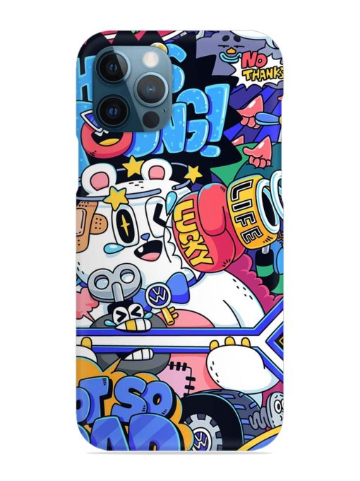 Universal Doodle Snap Case for Apple Iphone 12 Pro