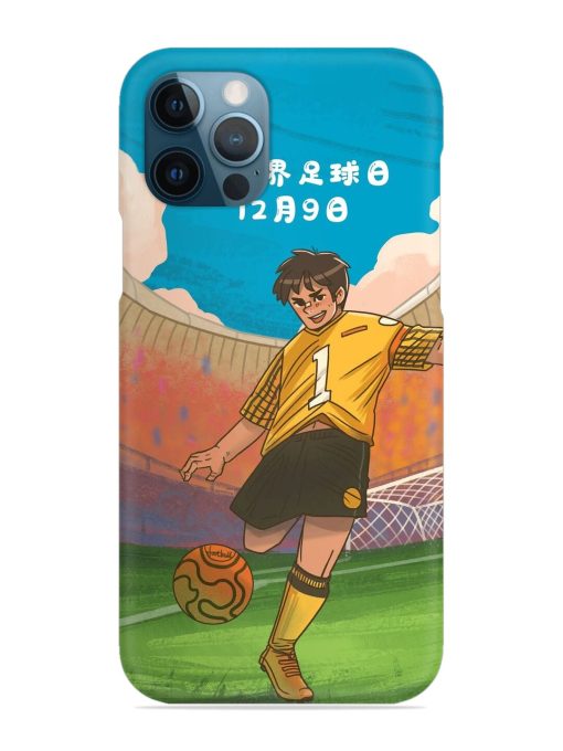 Soccer Kick Snap Case for Apple Iphone 12 Pro Zapvi