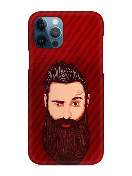 Beardo Man Snap Case for Apple Iphone 12 Pro Max Zapvi