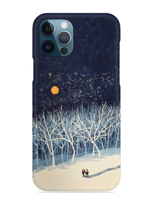 Full Moon Snowshoe Tour Snap Case for Apple Iphone 12 Pro Max