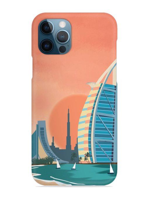 Dubai Architectural Scenery Snap Case for Apple Iphone 12 Pro Max