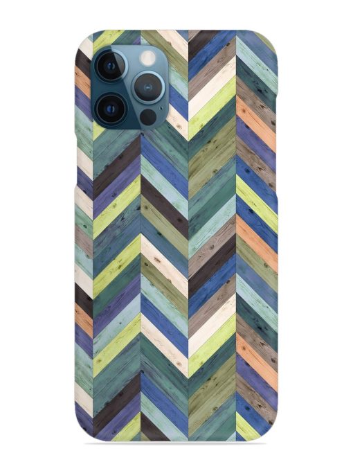 Chevron Random Color Snap Case for Apple Iphone 12 Pro Max