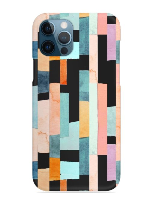 Geometric Seamless Pattern Snap Case for Apple Iphone 12 Pro Max Zapvi