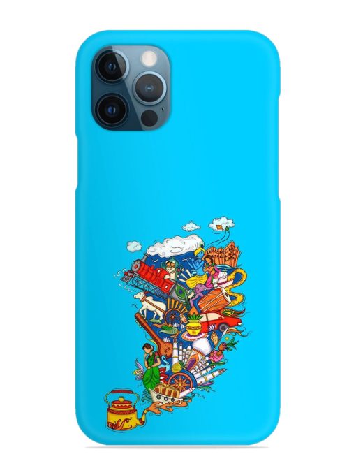 Vector Design Indian Snap Case for Apple Iphone 12 Pro Max