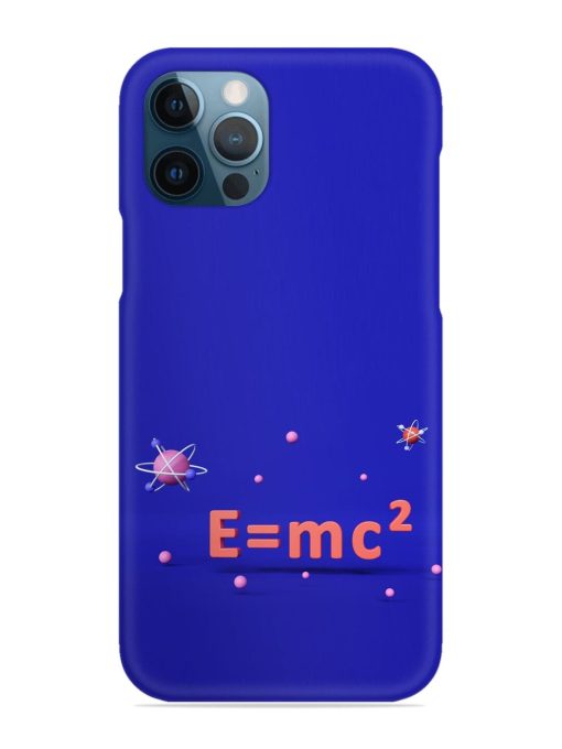 Formula Relativity Equation Snap Case for Apple Iphone 12 Pro Max Zapvi