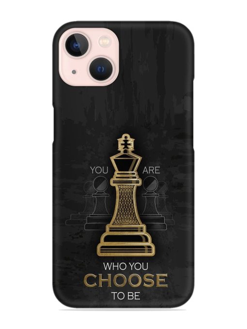 You Are Who Choose To Be Snap Case for Apple Iphone 13 Zapvi