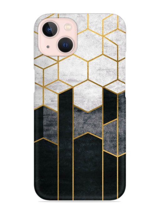 Cube Marble Art Snap Case for Apple Iphone 13 Zapvi