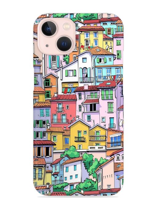 Europe Old Town Snap Case for Apple Iphone 13 Zapvi