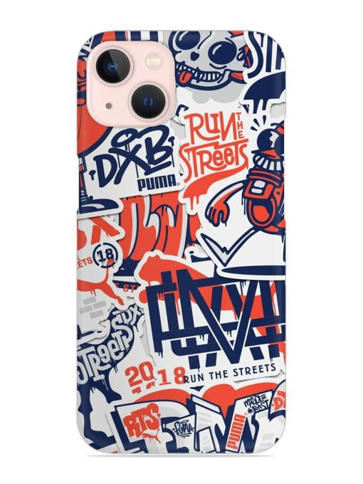 Run The Street Snap Case for Apple Iphone 13