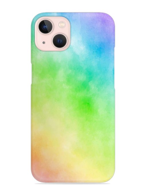 Watercolor Mixture Snap Case for Apple Iphone 13 Zapvi