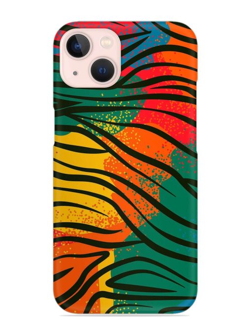 Bright Colorful Snap Case for Apple Iphone 13 Zapvi