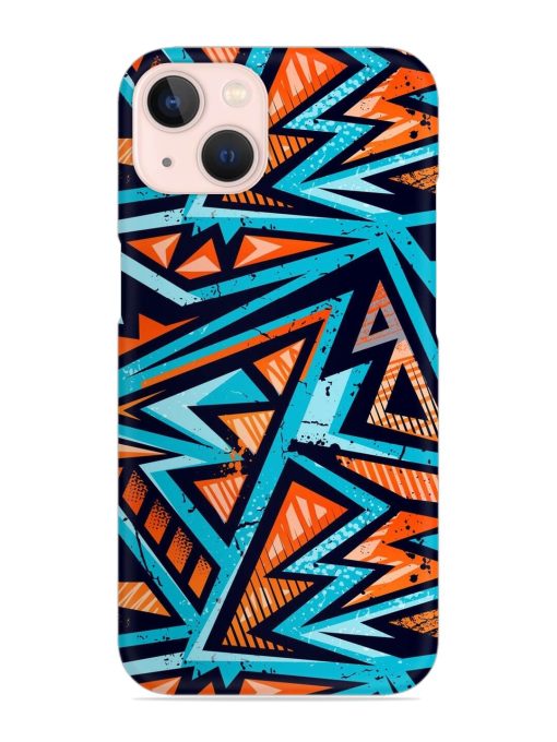 Abstract Seamless Grunge Snap Case for Apple Iphone 13 Zapvi