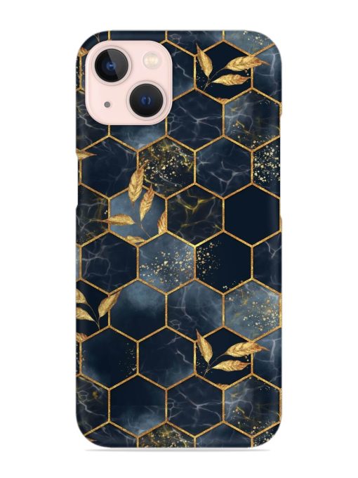 Marble Hexagon Seamless Snap Case for Apple Iphone 13