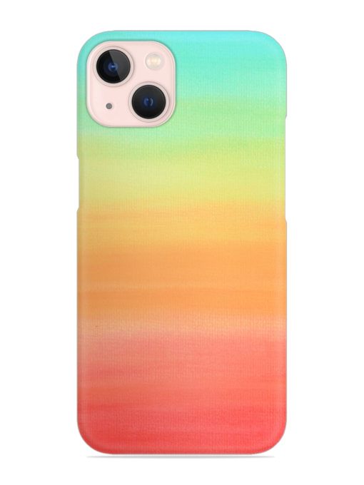 Background Sky Watercolor Snap Case for Apple Iphone 13 Zapvi