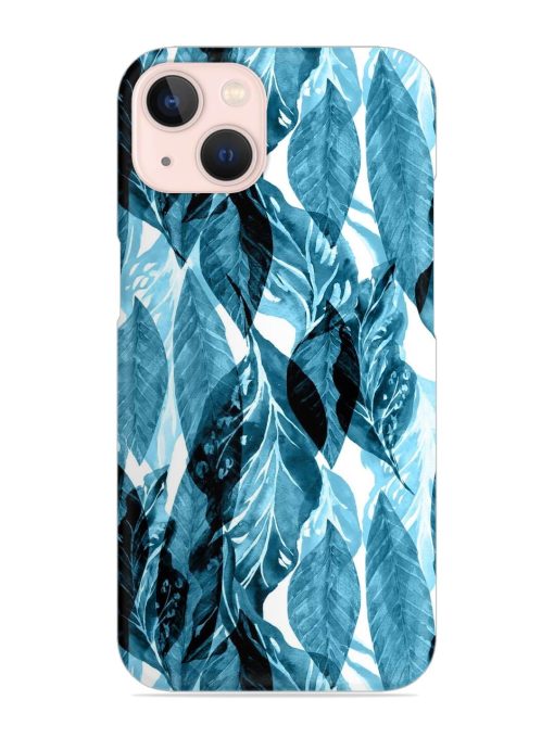 Leaves Pattern Jungle Snap Case for Apple Iphone 13