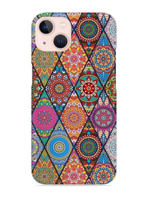 Seamless Tile Pattern Snap Case for Apple Iphone 13 Zapvi