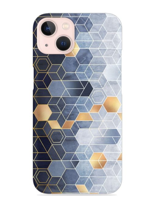 Geometric Abstraction Hexagons Snap Case for Apple Iphone 13